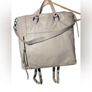 Botkier Off-White Leather Backpack